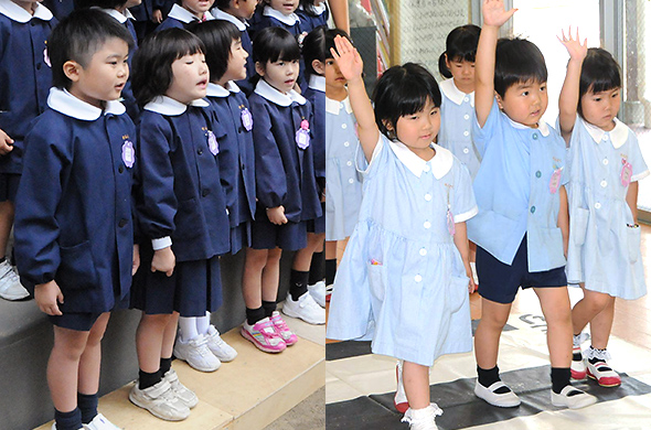 せんとく幼稚園の制服